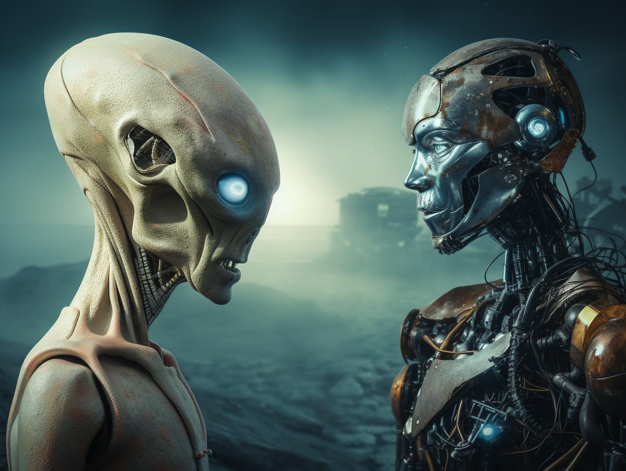 Você é mais parecido/a com um robô ou um alienígena?