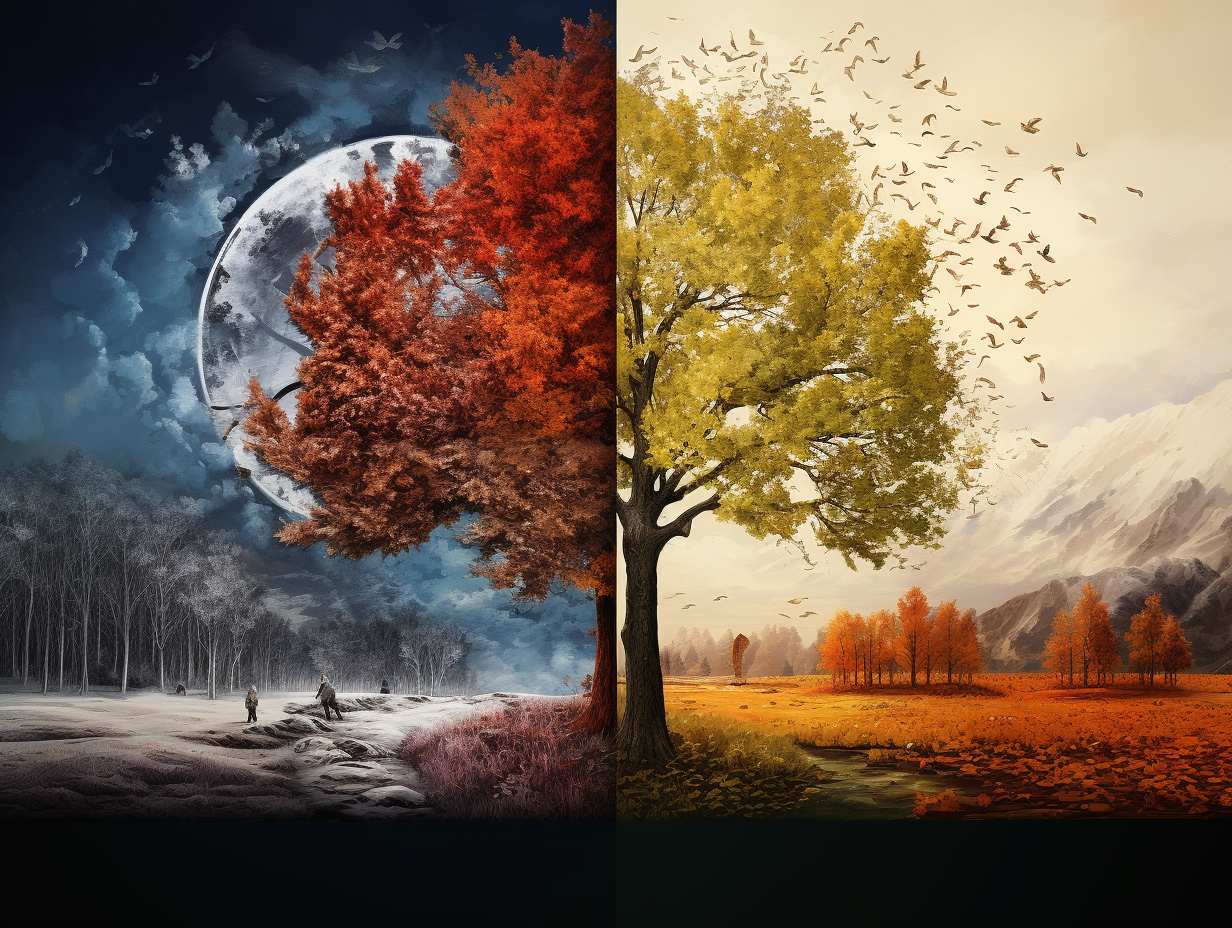 Com base nas suas escolhas de cores, podemos dizer em que estação você nasceu!