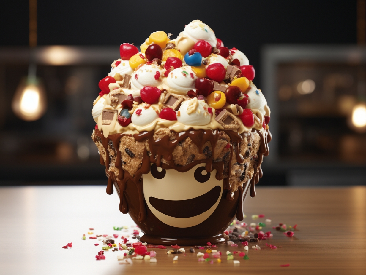 Monte o sorvete mais delicioso e descubra seu emoji mais usado