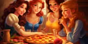 Créez votre pizza, découvrez votre personnage Disney!