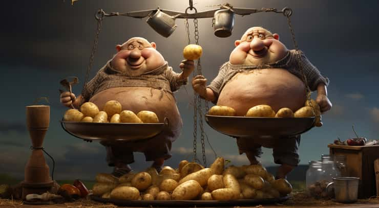 Potato calculator: How many potatoes am I worth?