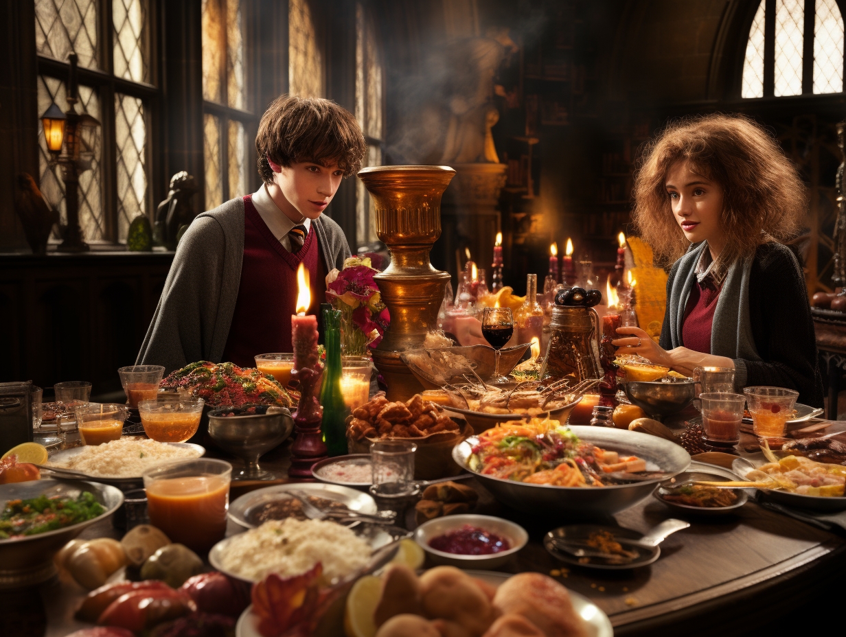 Crie a refeição perfeita e descubra qual personagem de Hogwarts você é!