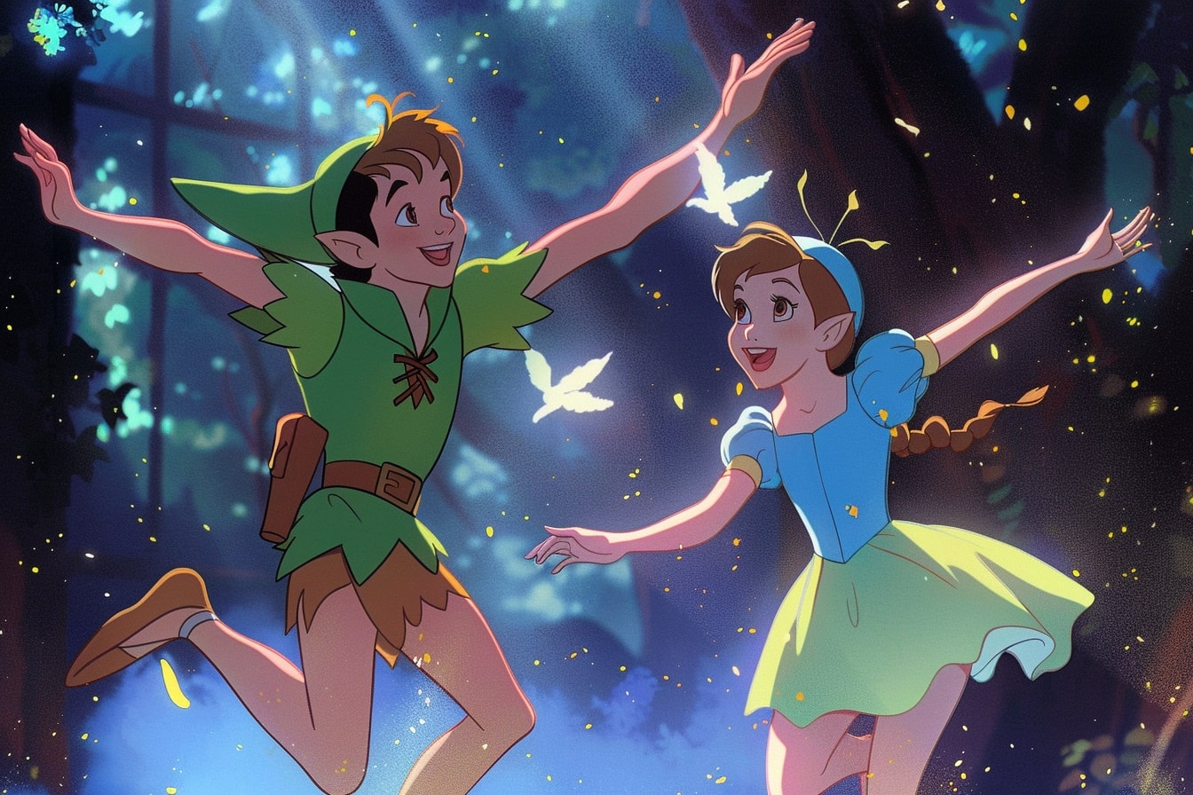 Qual personagem de Peter Pan da Disney seria seu melhor amigo?